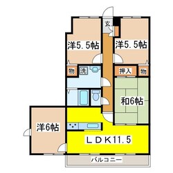 Jランドシティの物件間取画像